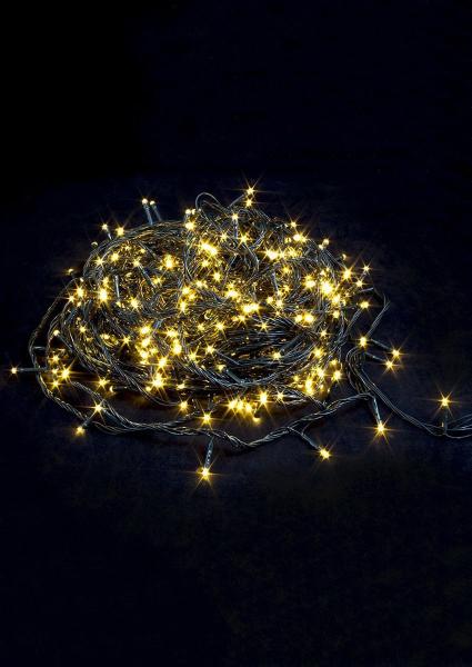 Гирлянда 600 led Тепло-белый 42 м